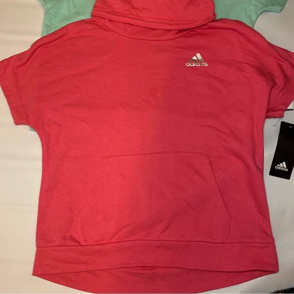 💕3 for $30 💕 NWT Adidas Girls Funnel Tops bundle - Picture 5 of 11